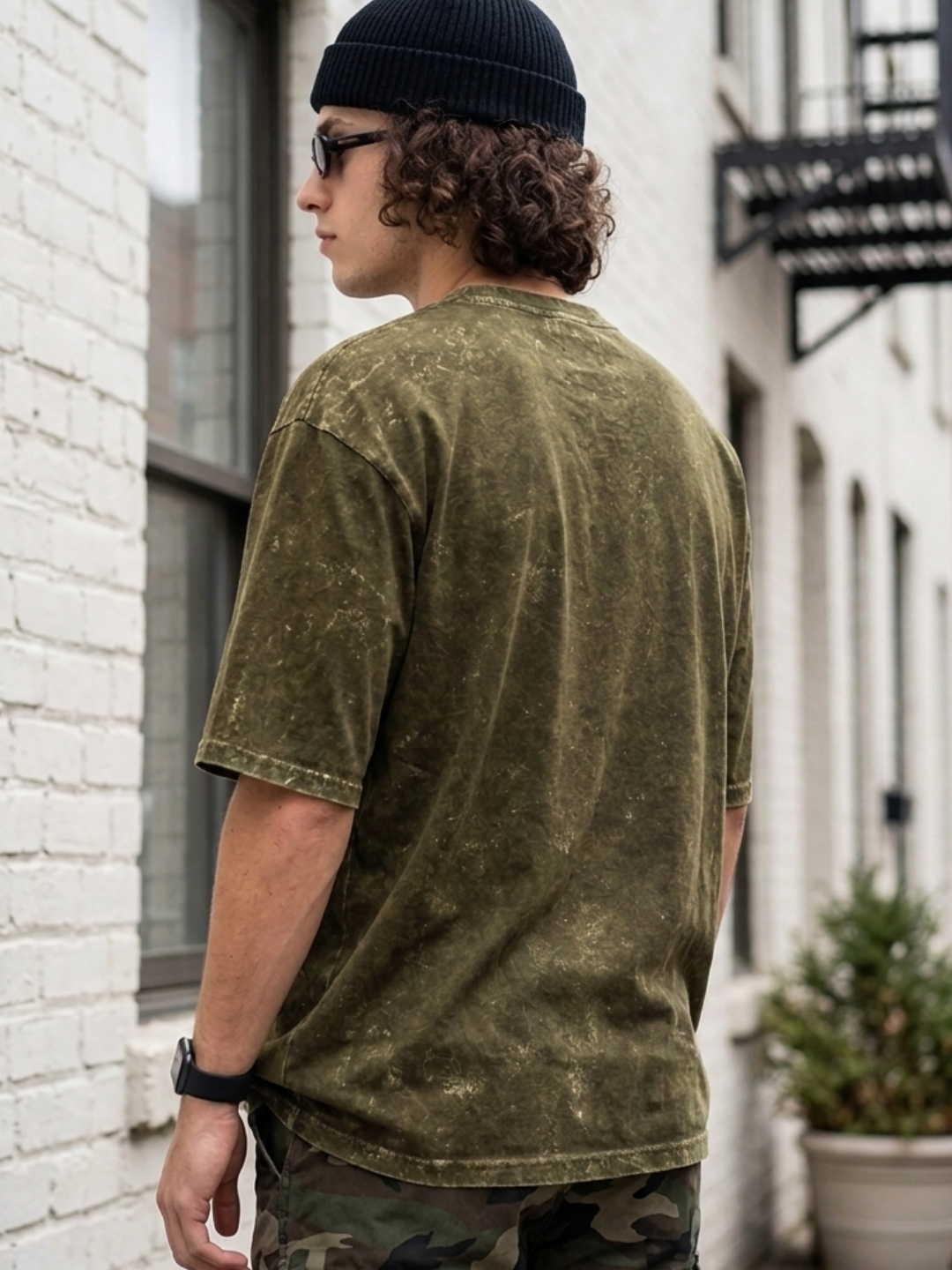 Oversized Unisex Acid Wash T-Shirt  | Premium 260 GSM Cotton Streetwear