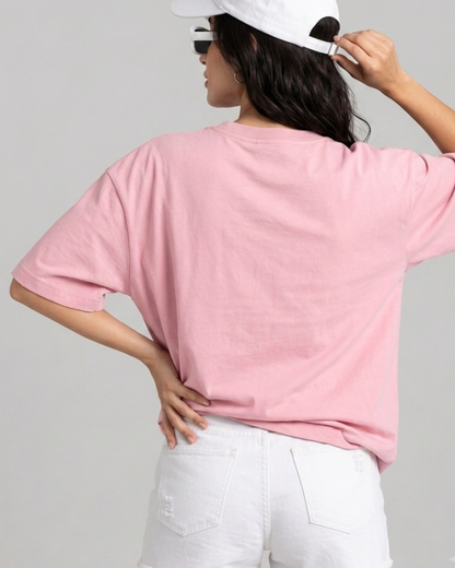 Oversized Classic T-Shirt for Women | Premium Cotton Casual Tee