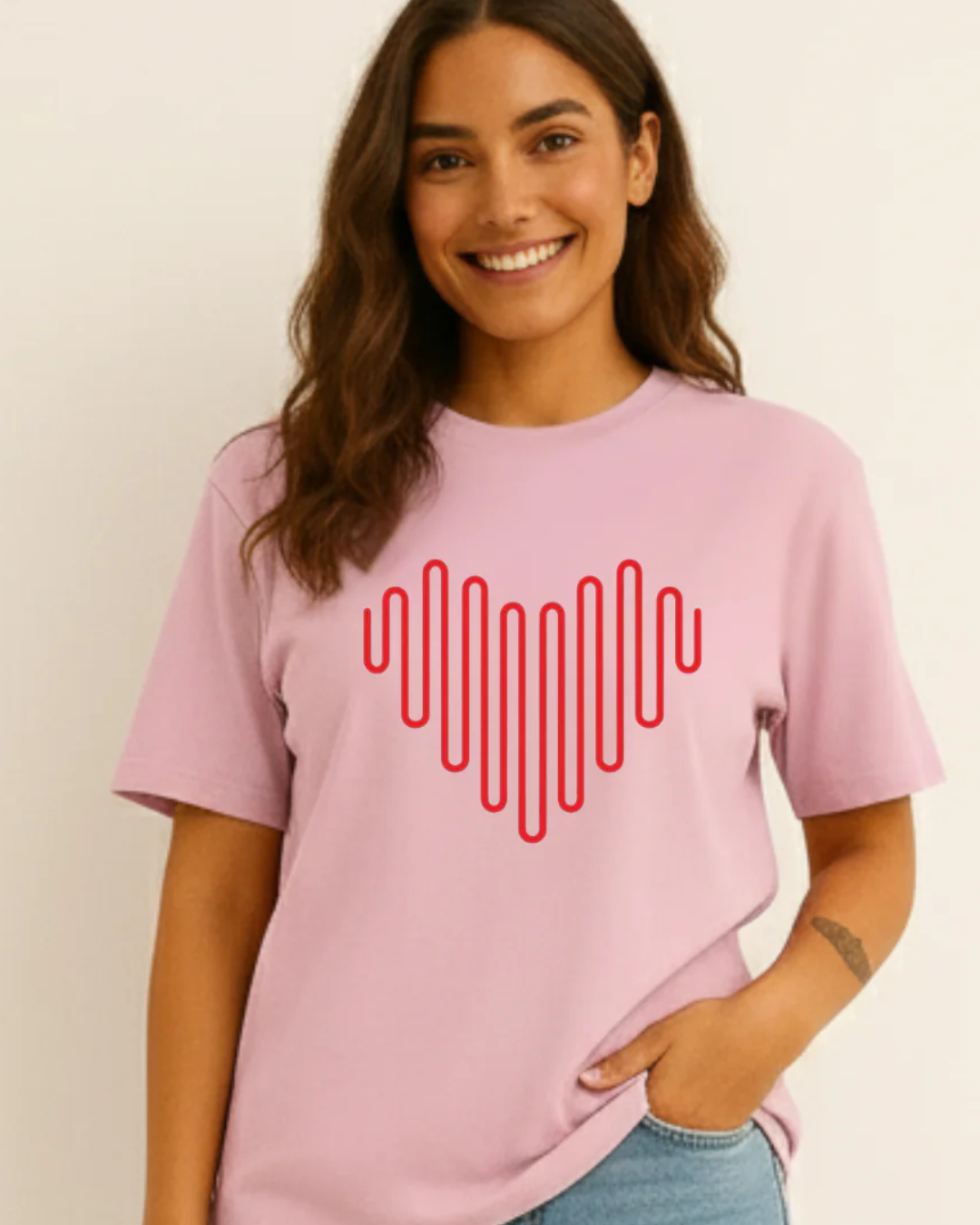 pink-womens-heart print-graphic-tee