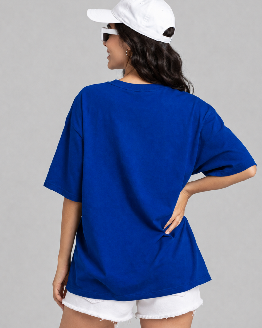 Oversized Classic T-Shirt for Women | Premium Cotton Casual Tee