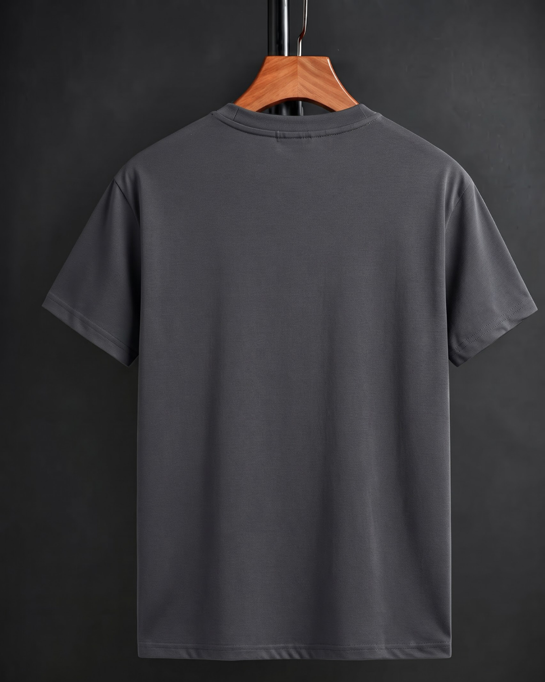 Steel Grey England Flag Unisex Classic Crew Regular Fit T-Shirt from White Bear Brand