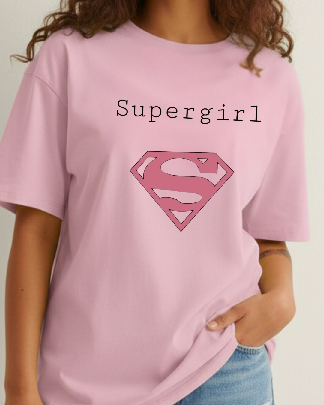 supergirl-pink-graphic-tee-women